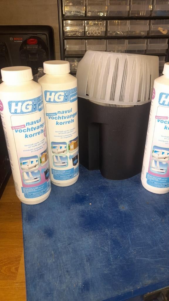 HG vochtvreters met navulkorrels €12.50   2 sets, Ophalen of Verzenden, Nieuw