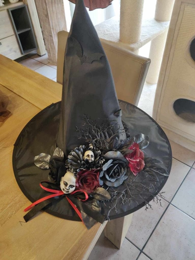 heksen hoeden, Kleding | Dames, Carnavalskleding en Feestkleding, Zo goed als nieuw, Accessoires, Overige thema's, Maat 38/40 (M)