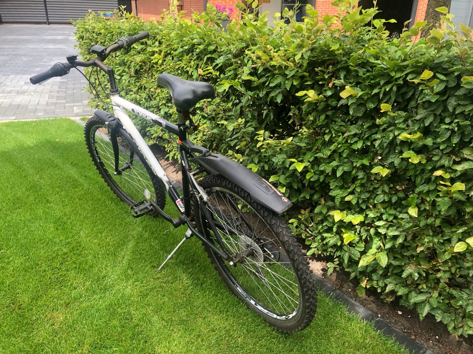 Gebruikte Tonus ATB crossfiets wit, Fietsen en Brommers, Fietsen | Crossfietsen en BMX, Gebruikt, Staal, 20 tot 24 inch, Ophalen of Verzenden
