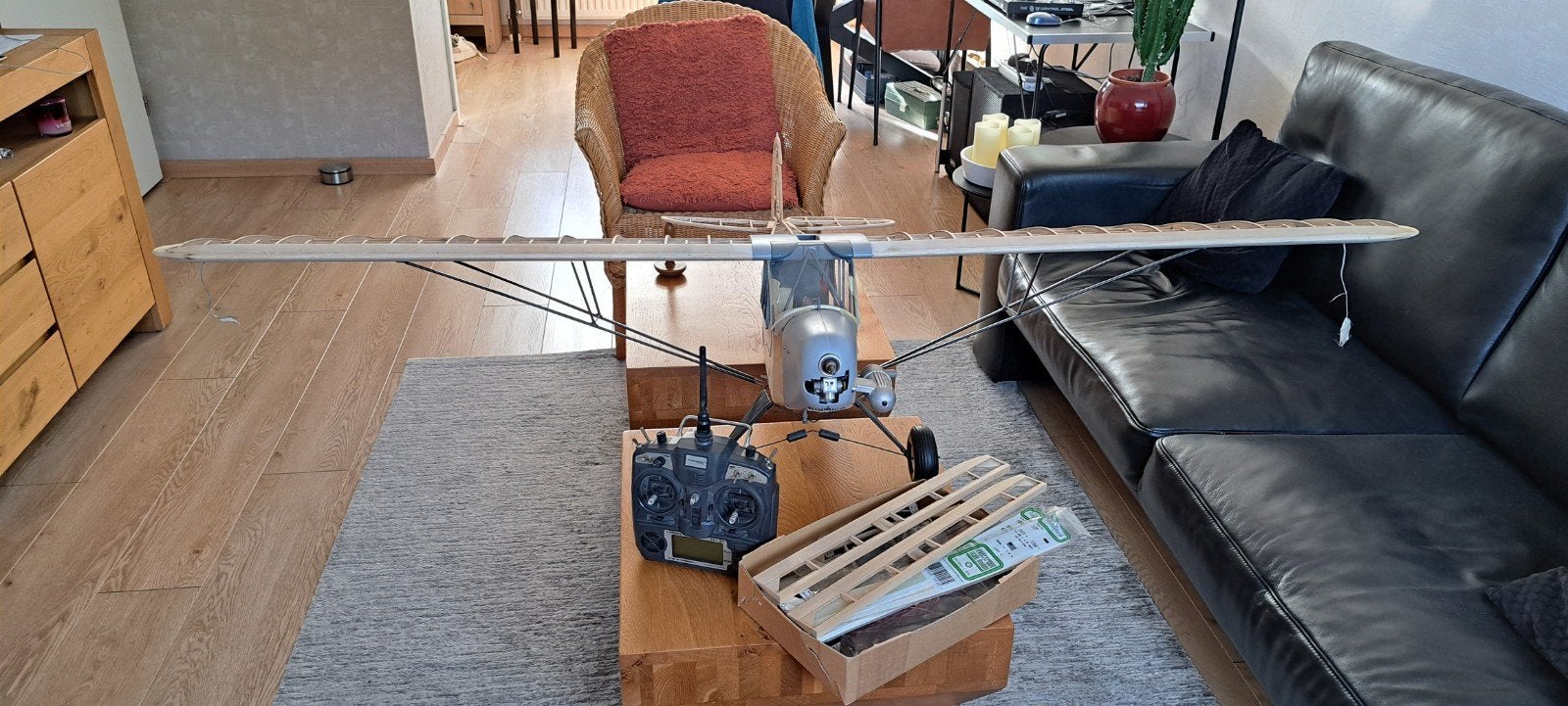 Piper cup model vliegtuig., Ophalen, 1:72 tot 1:144, Overige merken