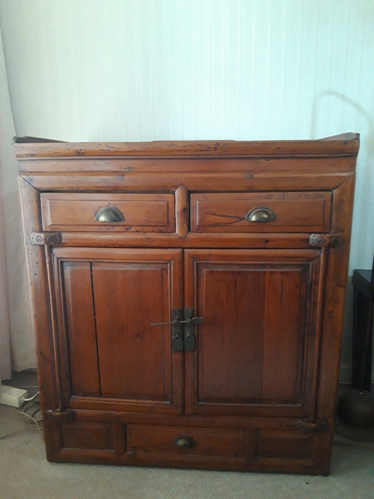 Antieke Chinese buffetkast/Boho-kast, 1e eigenaar, Ophalen