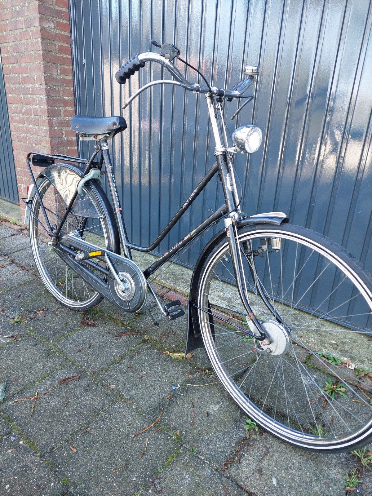 oldtimer gazelle sport solide 3 vers stangremmen, Ophalen, Jaren '60 of nieuwer, 59 cm of meer, Gazelle
