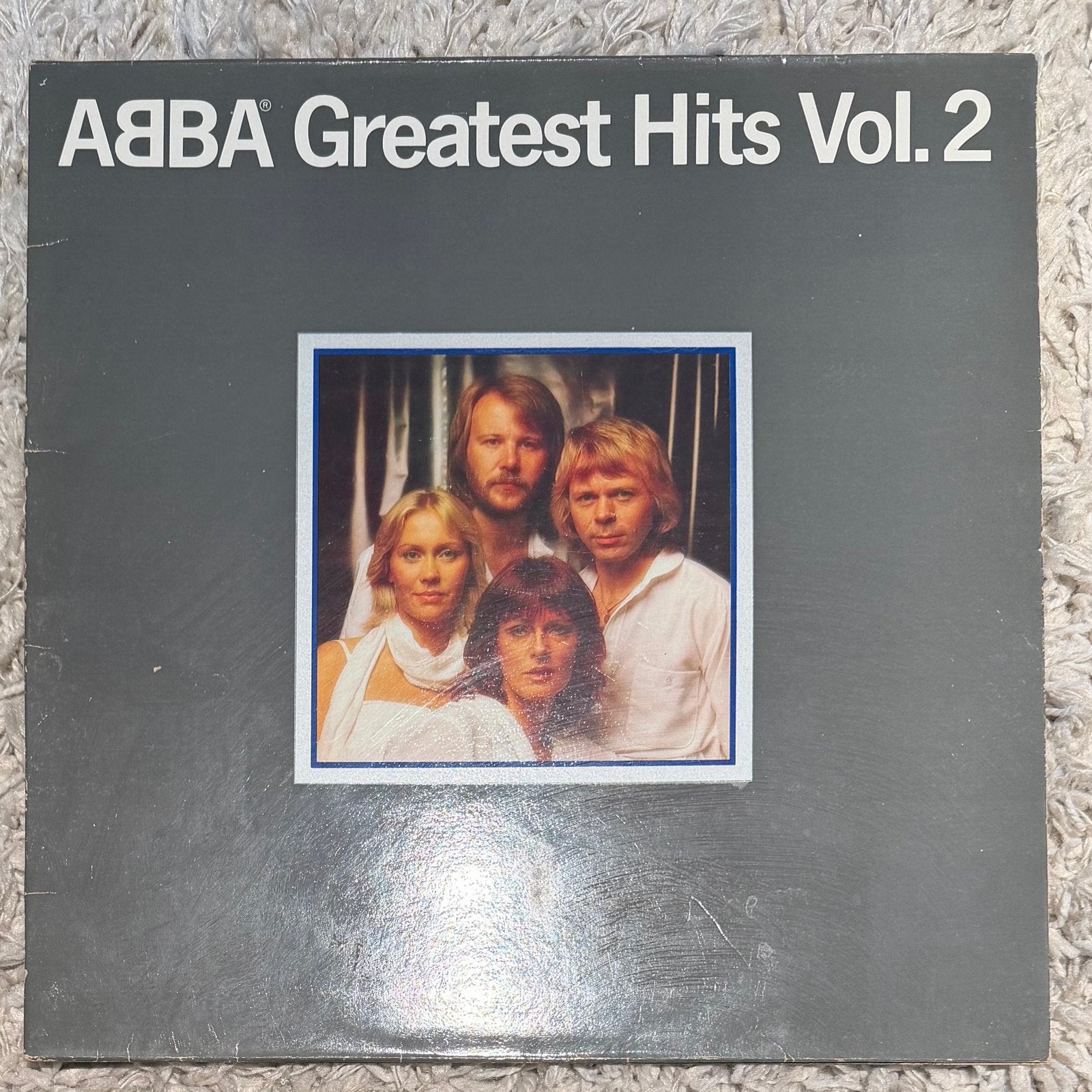 ABBA Greatest Hits Vol. 2 LP Vinyl, LP, Gebruikt, Pop, Ophalen of Verzenden