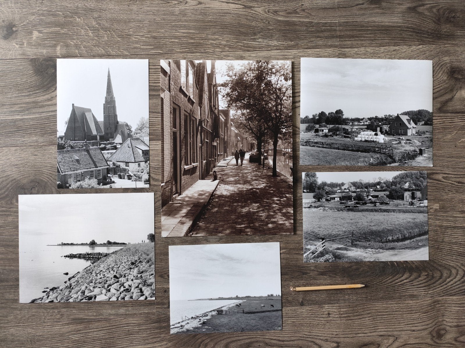 Foto's Andijk, IJsselmeerdijk, Enkhuizen?, Verzamelen, Ophalen, 1980 tot heden, Foto, Zo goed als nieuw