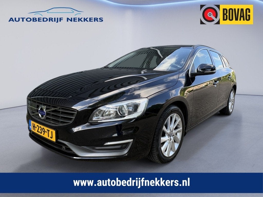 Volvo V60 1.6 T3 SUMMUM, Auto's, 1596 cc, 4 cilinders, 150 pk, Zwart