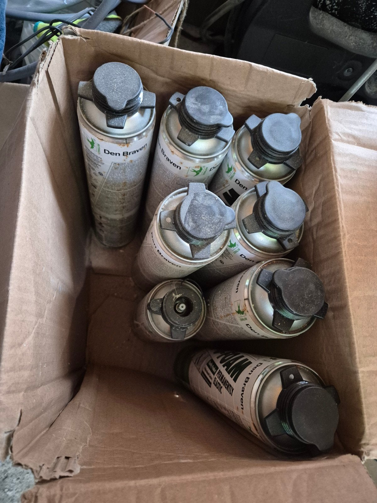 Den Braven Elast-O-Foam en PU-Cleaner (7 stuks), Ophalen of Verzenden, Nieuw