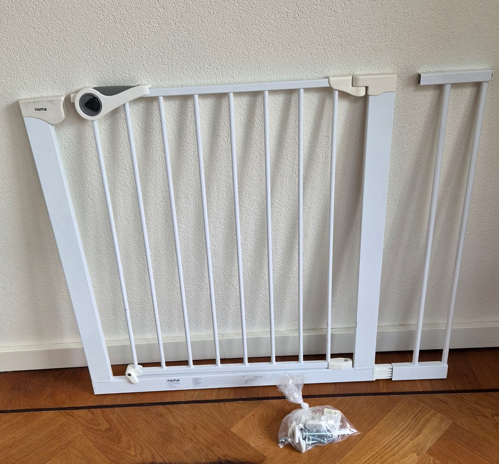 Noma trap hekje, Kinderen en Baby's, Traphekjes, Ophalen, 100 tot 115 cm, Zo goed als nieuw, Klemhekje