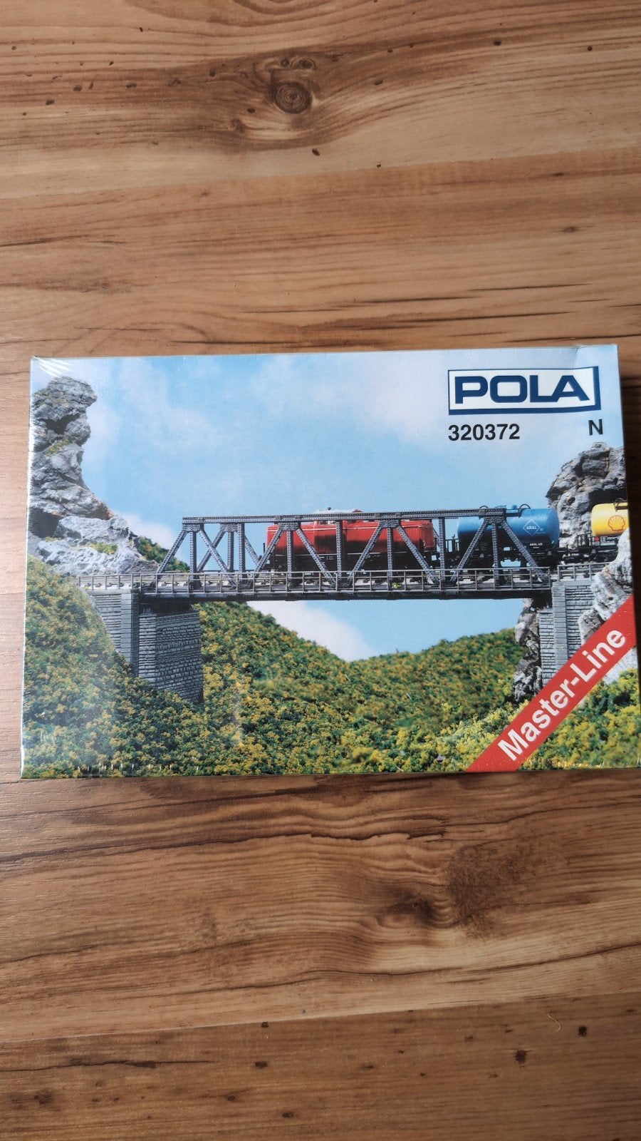 Pola Master-Line N 320372 Kastenbrug - Nieuw in doos, Overige merken, Gelijkstroom of Wisselstroom, Brug, Tunnel of Gebouw, Nieuw