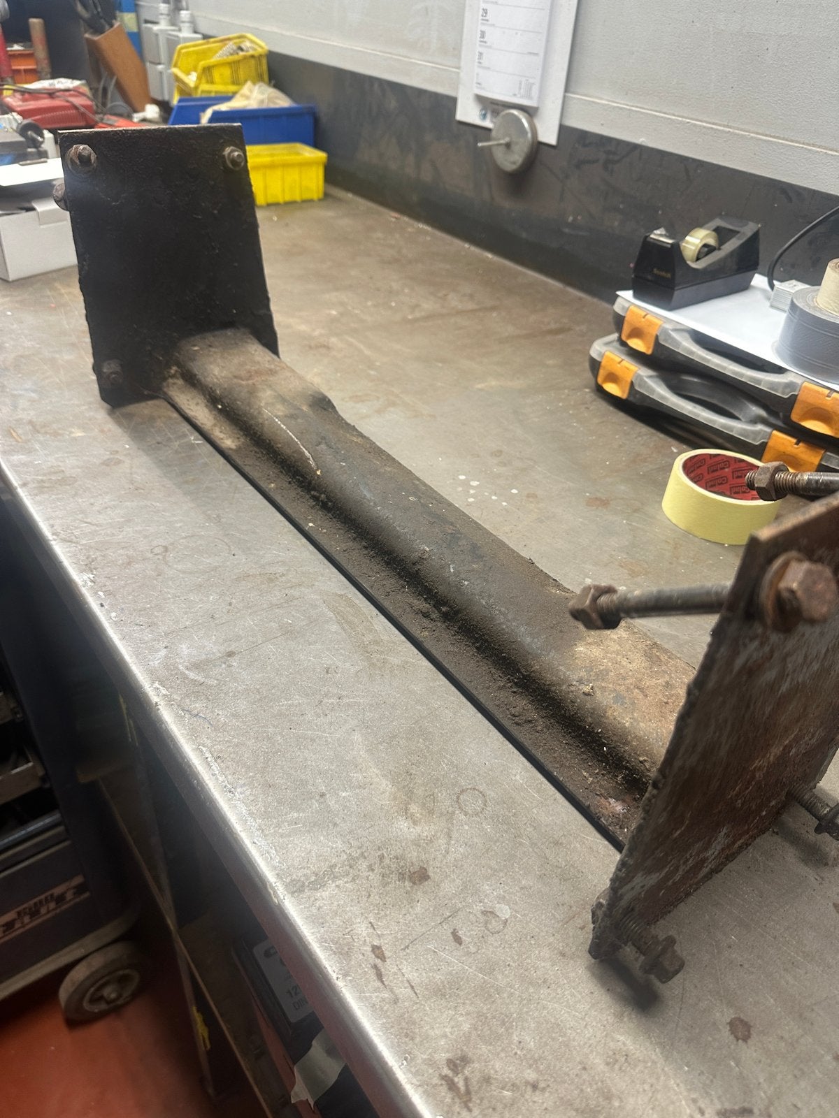 Versnellingsbak balk Land Rover Defender, Auto-onderdelen, Transmissie en Toebehoren, Ophalen of Verzenden, Gebruikt, Land Rover