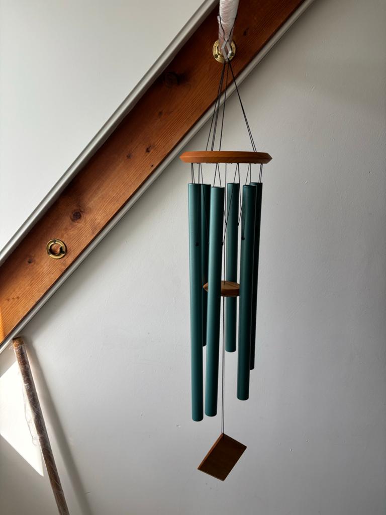 Woodstock Chimes of Earth windgong - Groen/Hout, Ophalen of Verzenden, Zo goed als nieuw