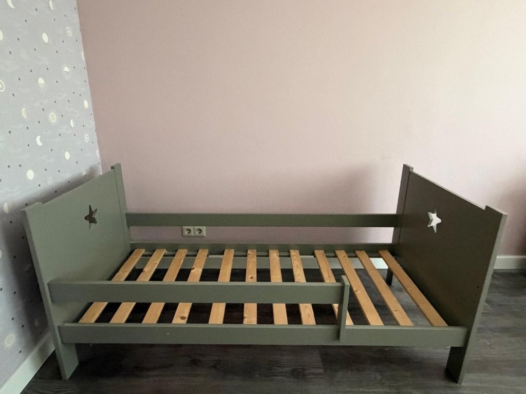 Peuterbed, Ophalen, Gebruikt, 70 tot 85 cm, 140 tot 160 cm
