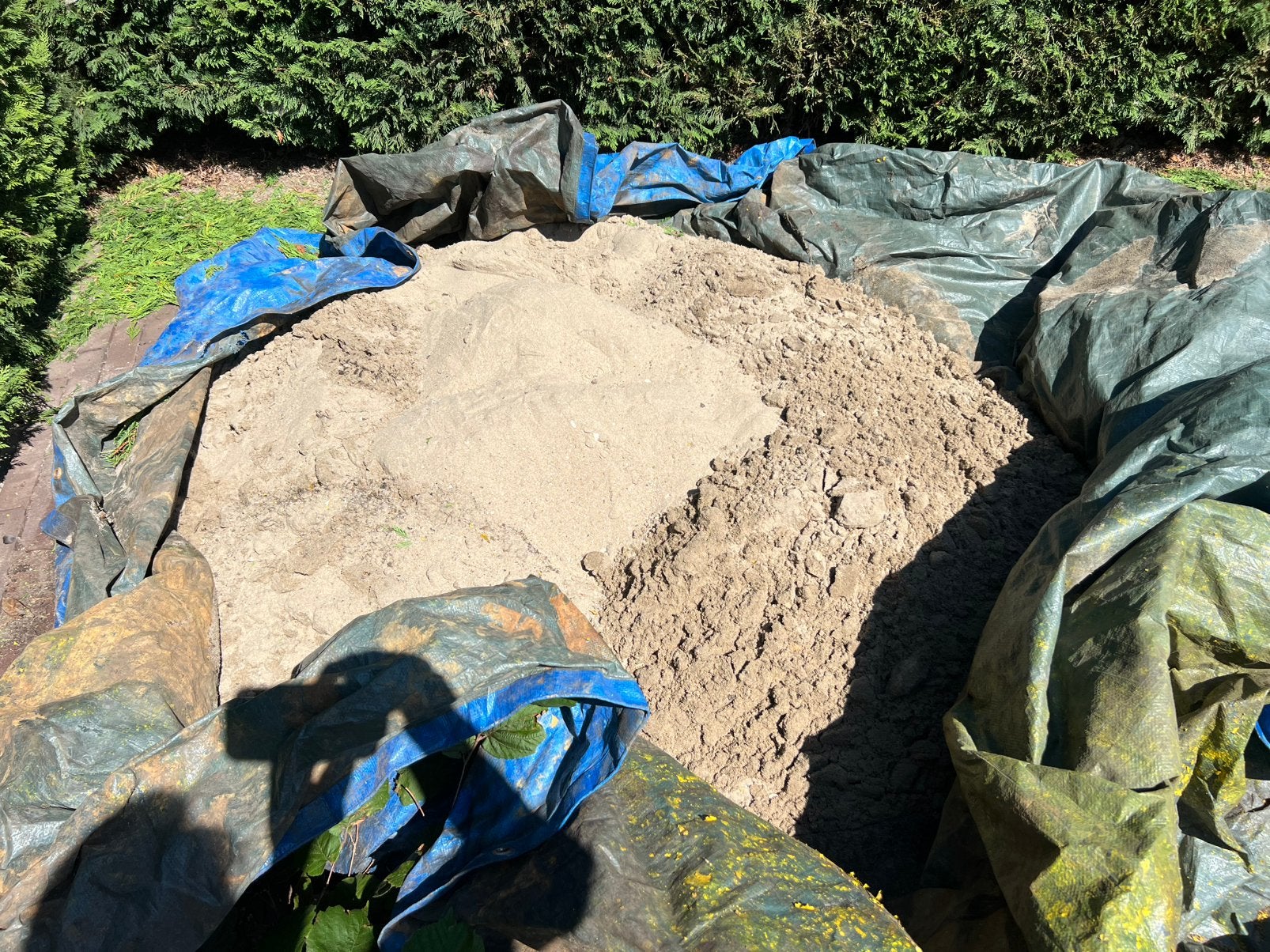 Gratis zand, Tuin en Terras, Ophalen, Nieuw, Ophoogzand