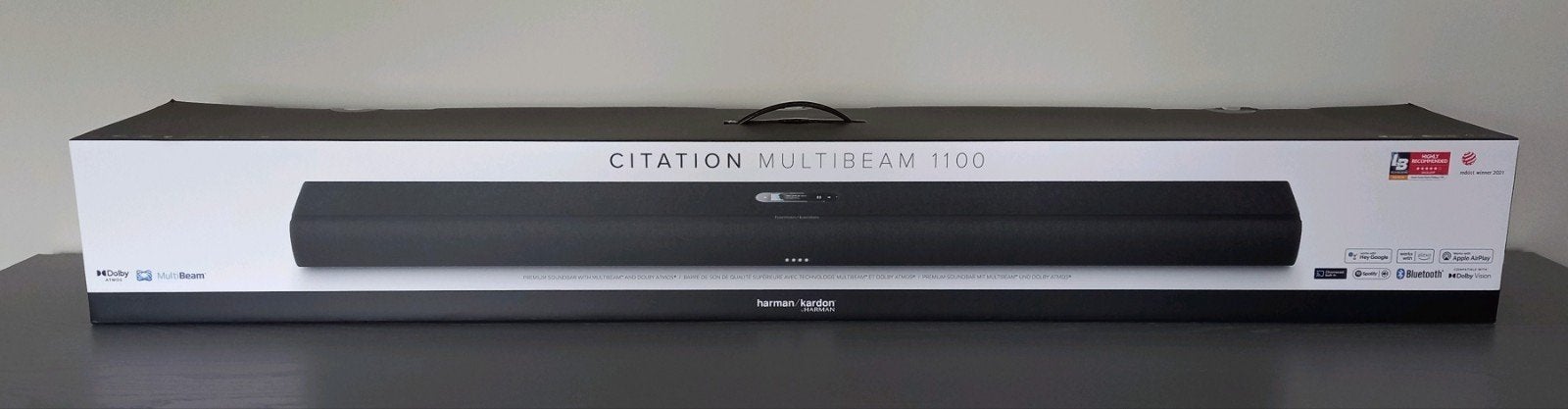 Harman Kardon Citation MultiBeam 1100 soundbar, Ophalen of Verzenden, Bluetooth, Zo goed als nieuw