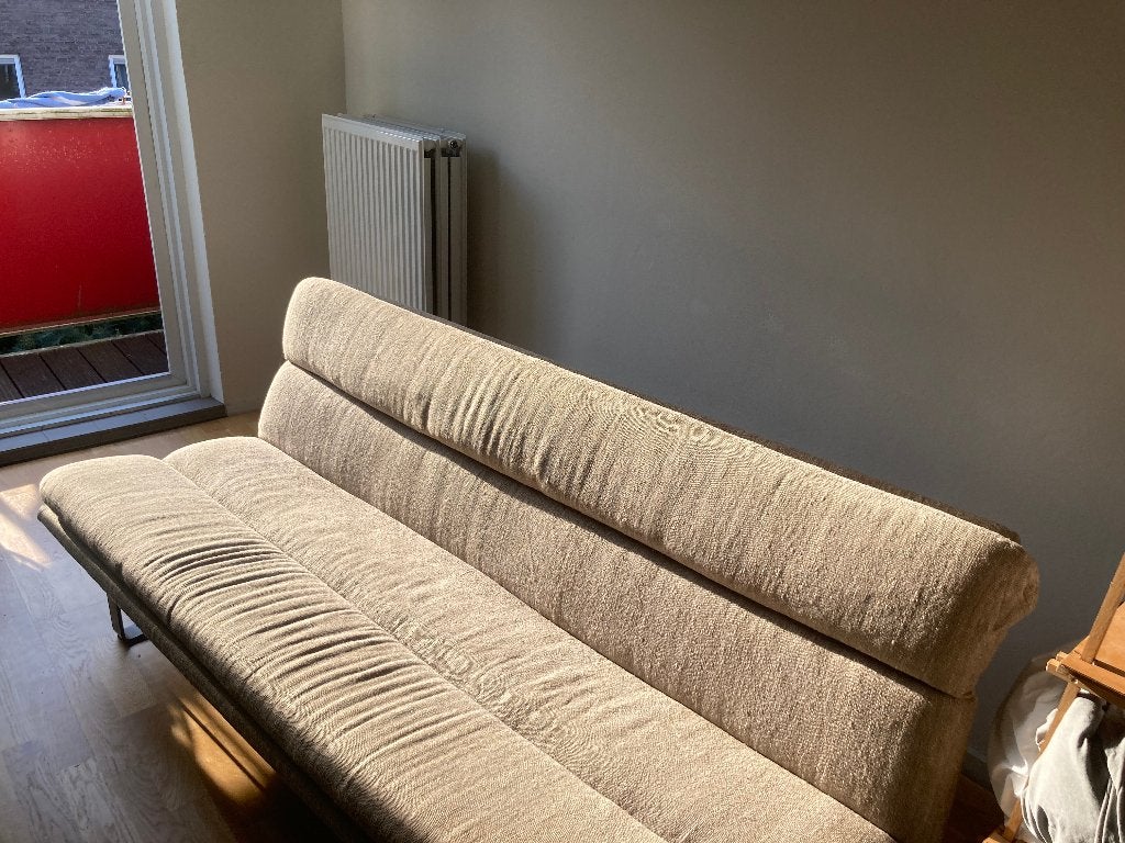 Artifort C683 naar ontwerp van Kho Liang Ie, Huis en Inrichting, Banken | Bankstellen, Gebruikt, Driepersoons, 75 tot 100 cm, Rechte bank