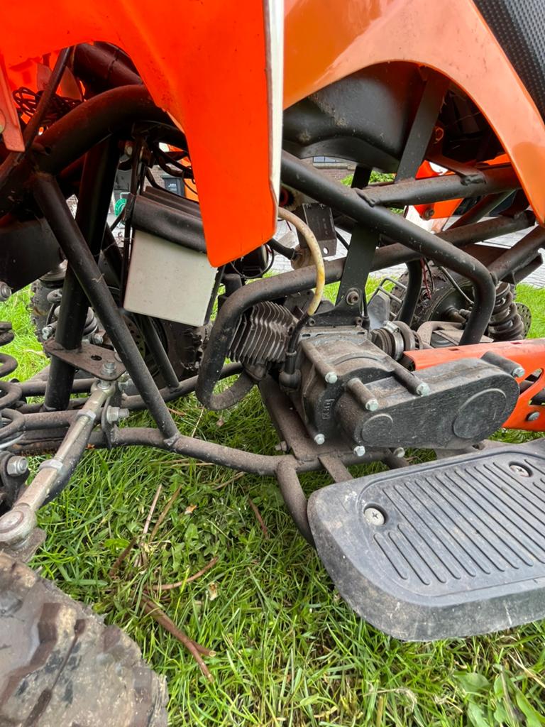 Mini quad, Ophalen