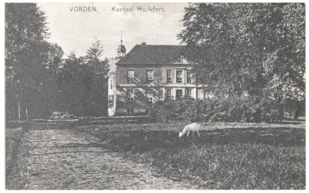 967753 Vorden Kasteel Hackfort Gld *Nette kaart Onbeschreven, Ophalen of Verzenden, 1960 tot 1980, Ongelopen, Gelderland