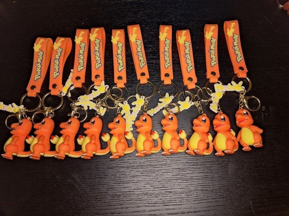 10x Charmander Pokémon Sleutelhangers - Nieuw, Verzamelen, Sleutelhangers, Ophalen of Verzenden, Nieuw
