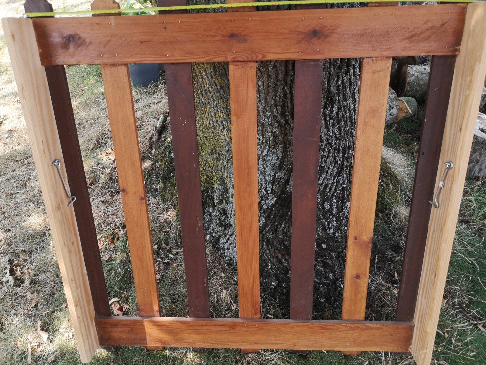 houten tuinhekje, Ophalen, Gebruikt, Hout, Tuinhek
