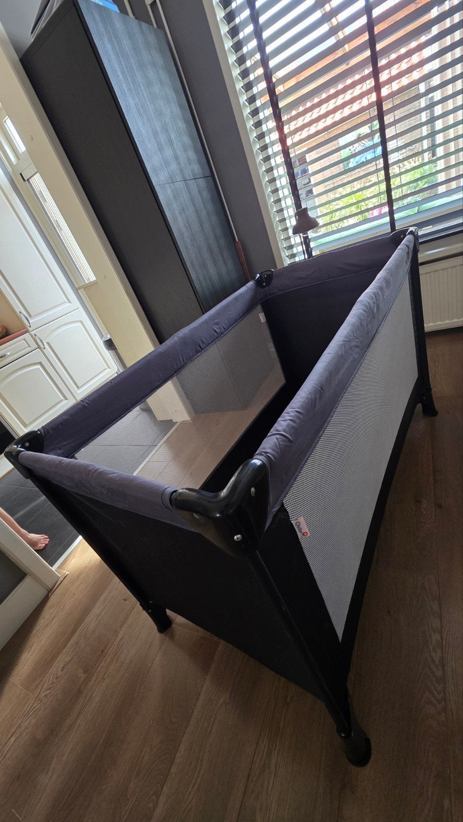 Handig campingbedje voor onderweg, Ophalen of Verzenden, Reisbedje