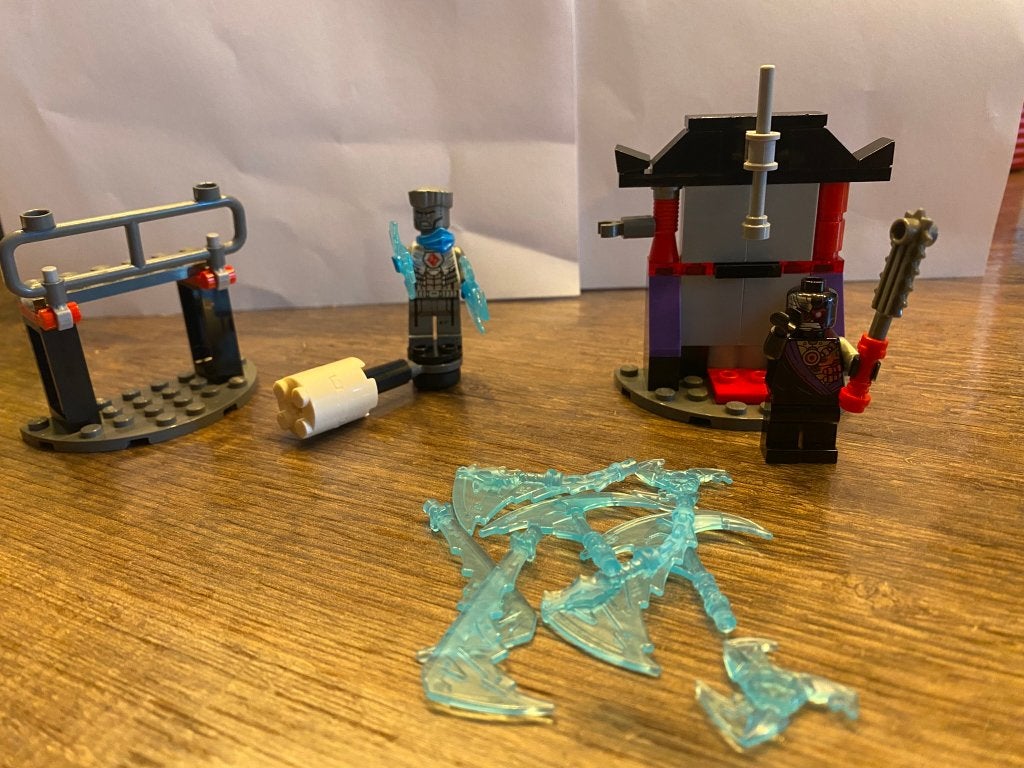 LEGO 71731 – Epische Strijd set - Zane tegen Nindroid, Lego, Ophalen of Verzenden, Zo goed als nieuw, Compleet