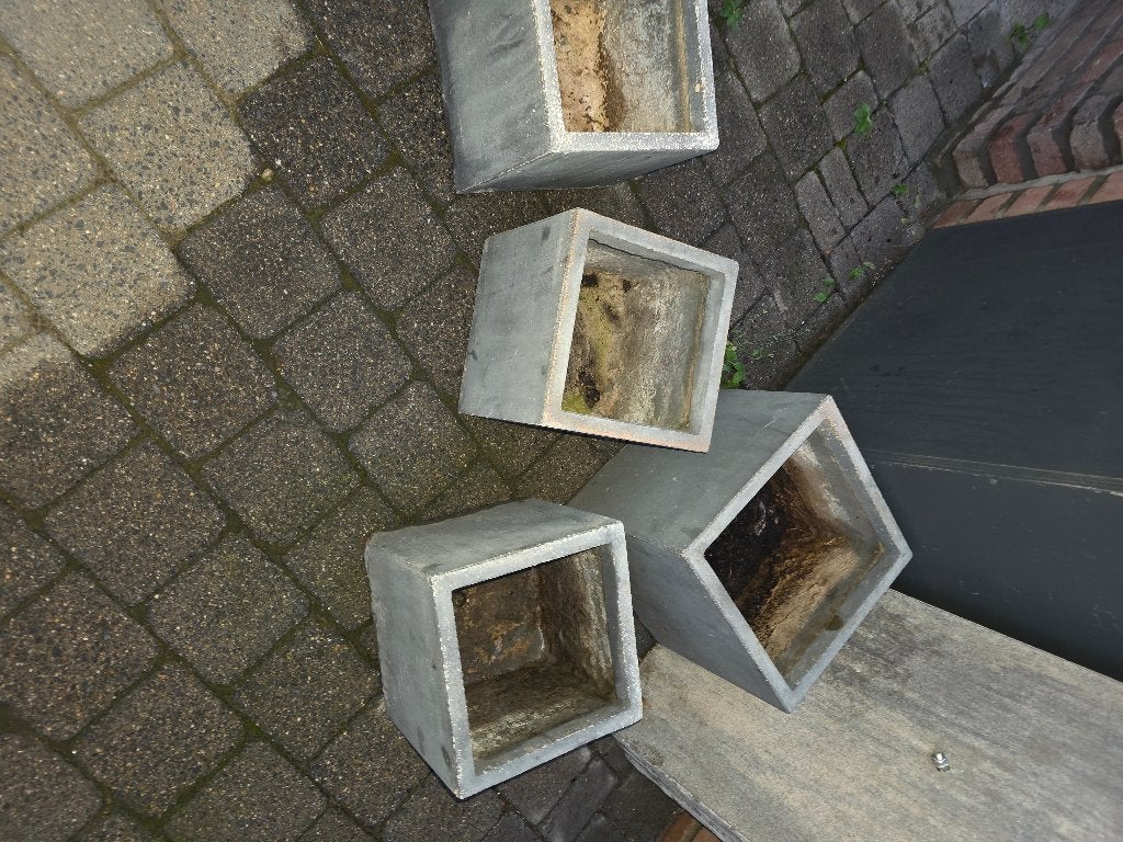 Bloembakken, Tuin en Terras, Bloembakken en Plantenbakken, Overige materialen, Gebruikt, Minder dan 30 cm, Minder dan 60 cm