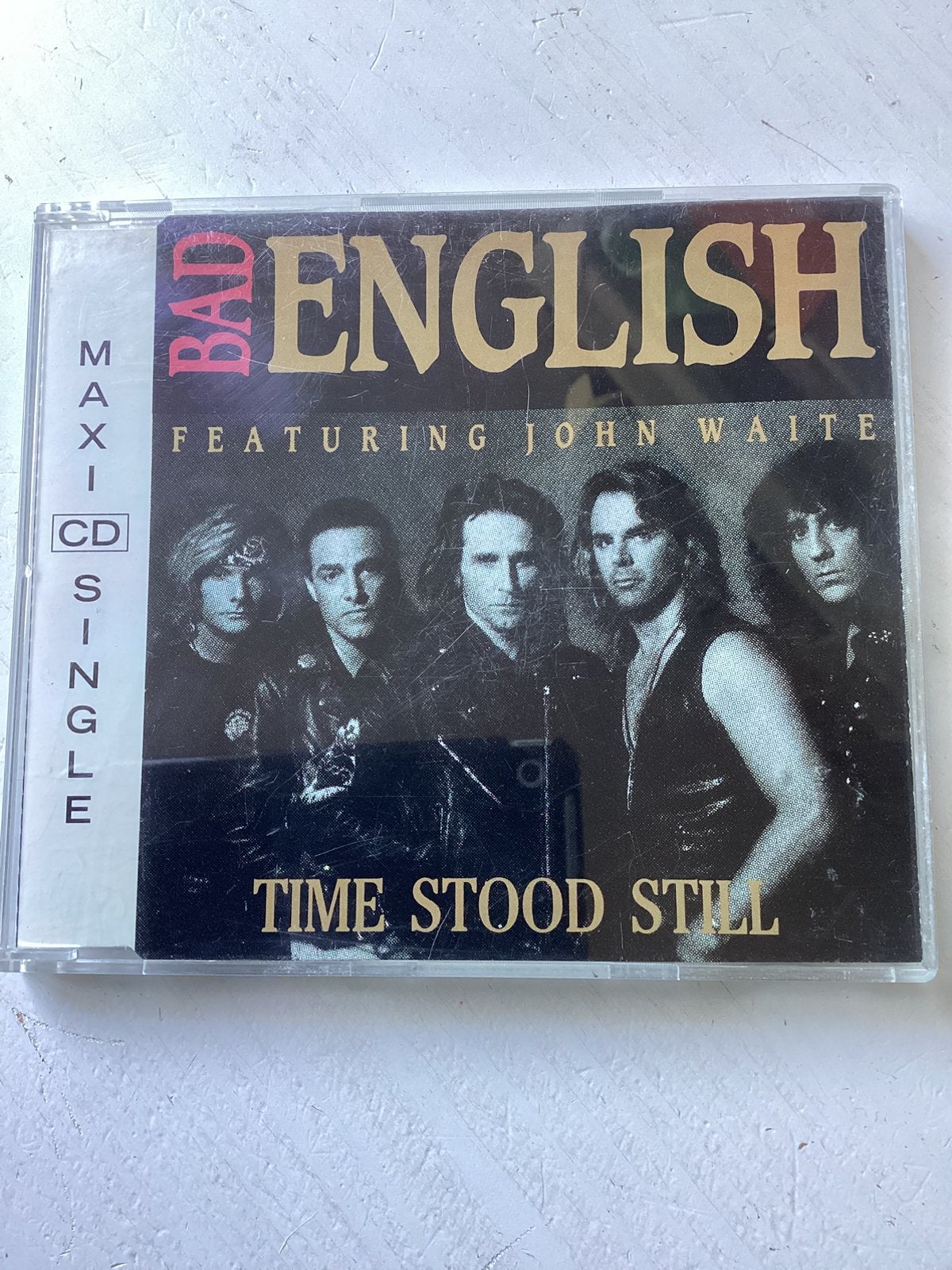 Bad English ft John Waite - Time stood still, Verzenden, Zo goed als nieuw, Rock en Metal