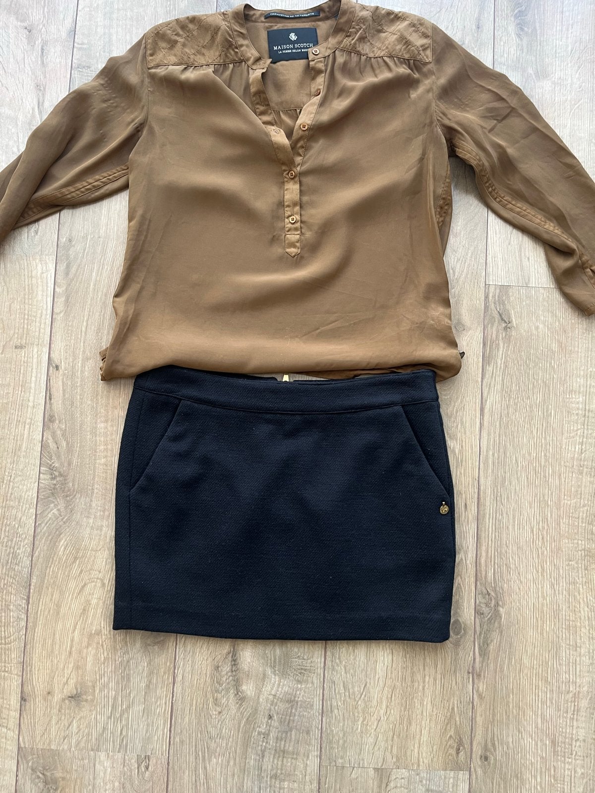 Maison Scotch rokje  - Maat S, Zo goed als nieuw, Maat 36 (S), Boven de knie, Meerkleurig