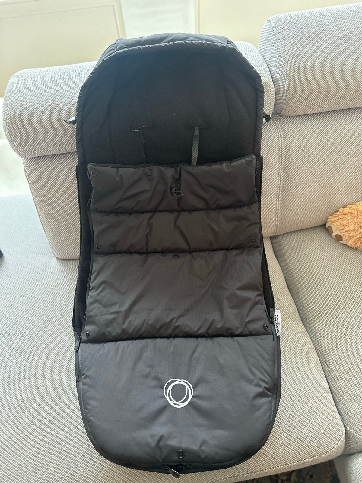 Bugaboo voetenzak - Zwart, Ophalen, Zo goed als nieuw, Kinderwagen, Bugaboo