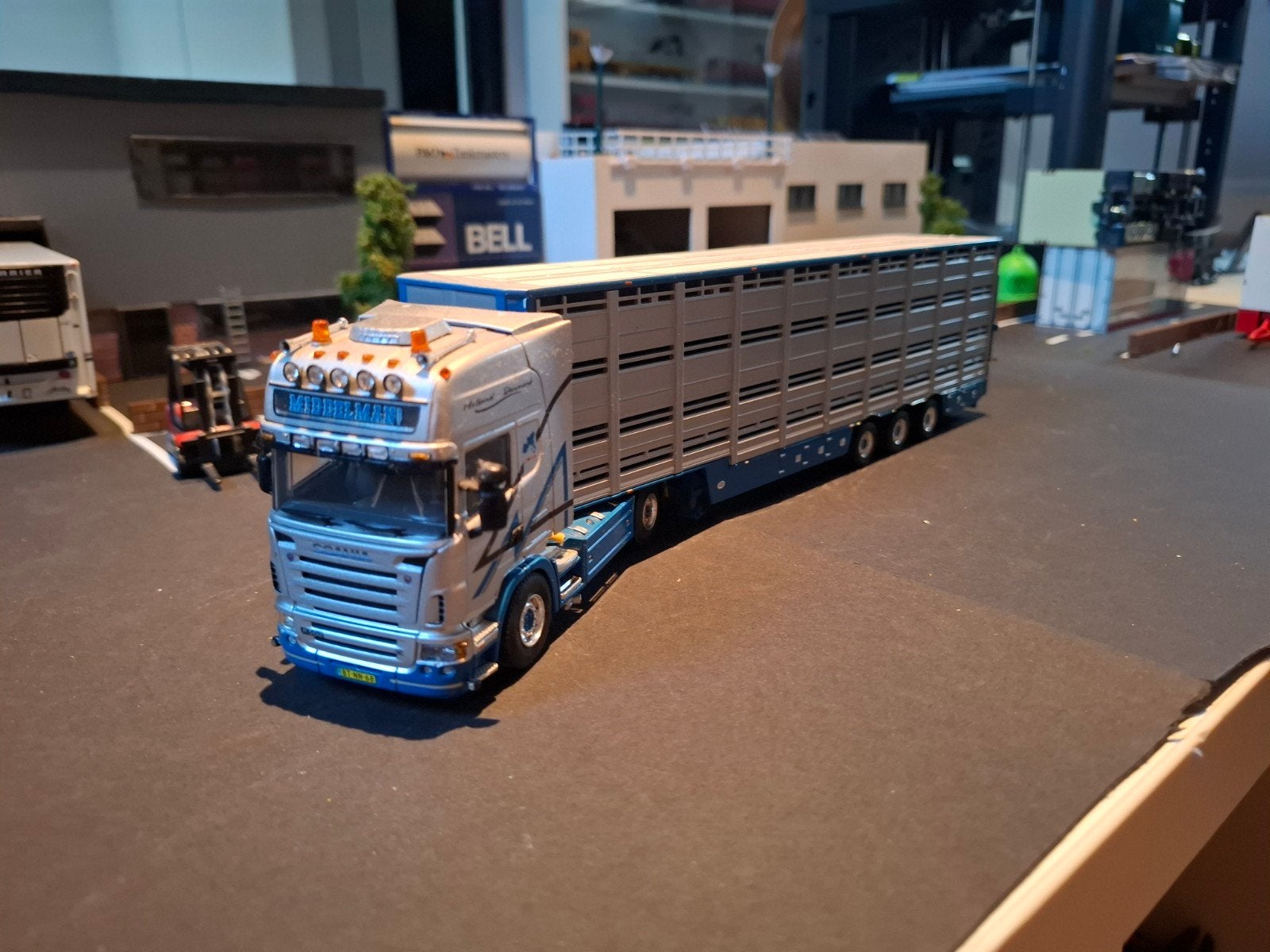scania middelman met veetrailer, Ophalen of Verzenden, Nieuw, Bus of Vrachtwagen, Wsi
