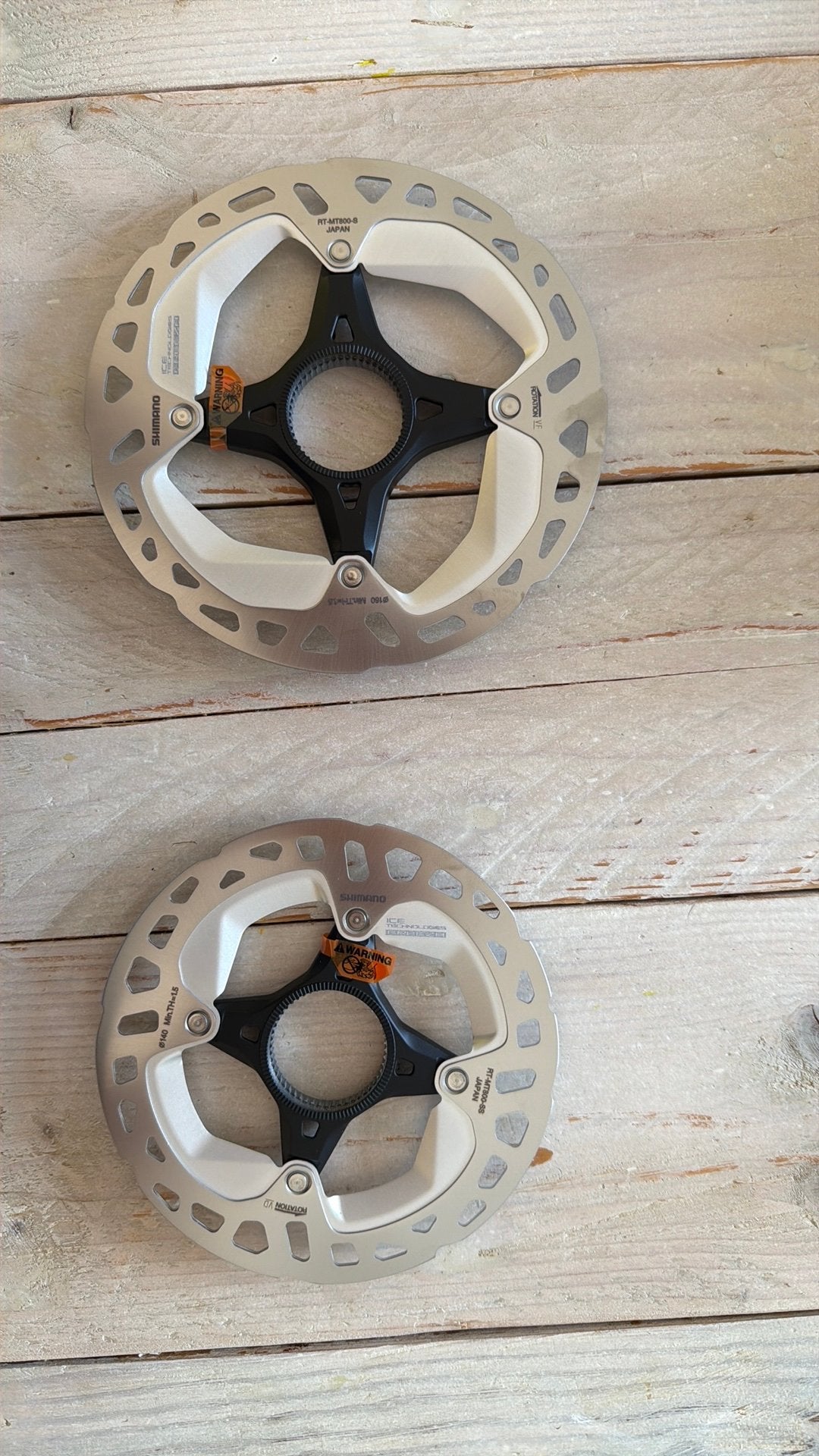 Shimano RT-MT800 CenterLock 160-140mm (10 euro per schijf)., Ophalen of Verzenden