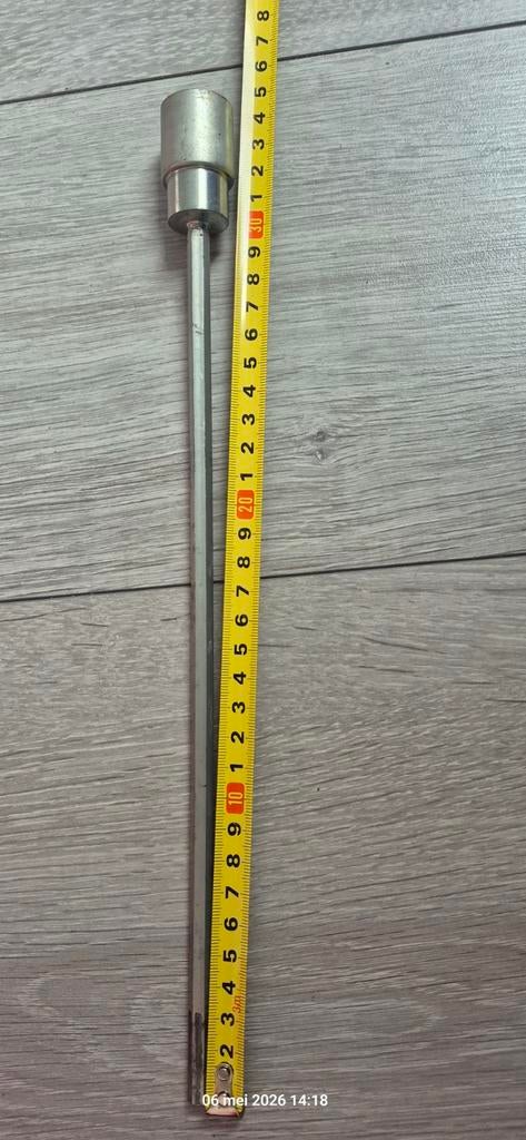 Lange dopsleutel / bougiesleutel - 30 cm, Ophalen of Verzenden, Gebruikt