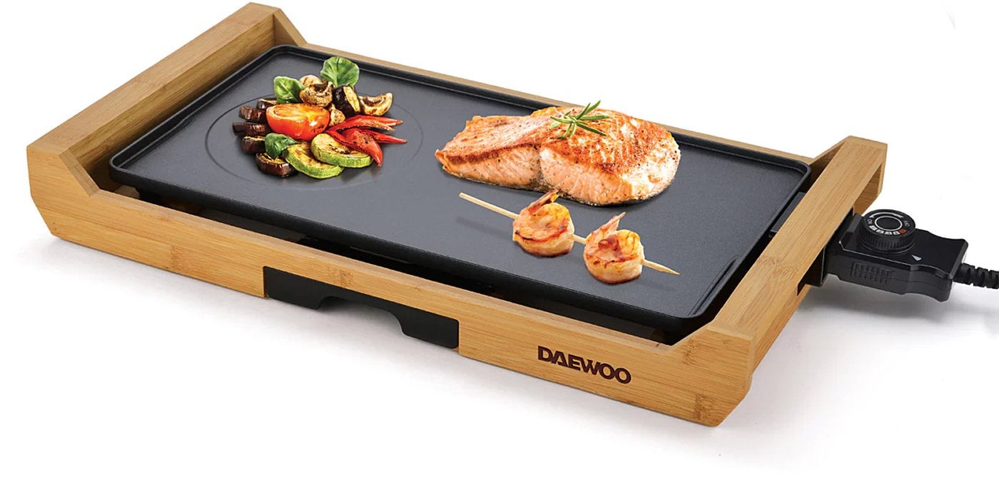 DAEWOO DTG 761 Elektrische Grillplaat 2200W, Witgoed en Apparatuur, Grillplaten, Ophalen, Nieuw, Tafelgrill