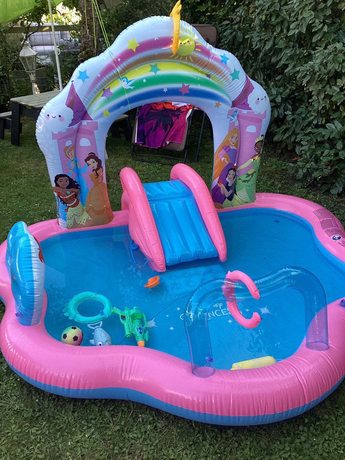 Princess bad voor peuters. Het wordt weer warm!, Ophalen, Minder dan 80 cm, Zo goed als nieuw, Opzetzwembad