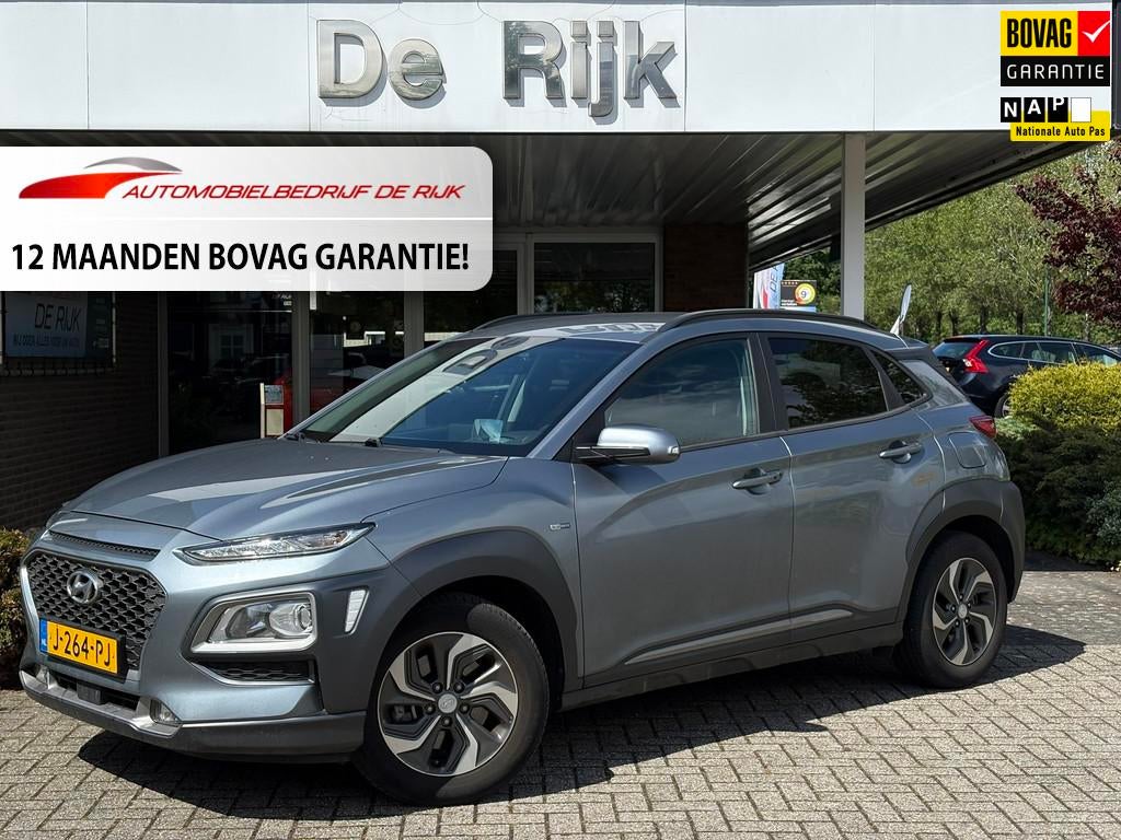 Hyundai Kona 1.6 GDI HEV Fashion | Navi, Camera, Carplay/And, Stof, Gebruikt, Origineel Nederlands, 26 km/l