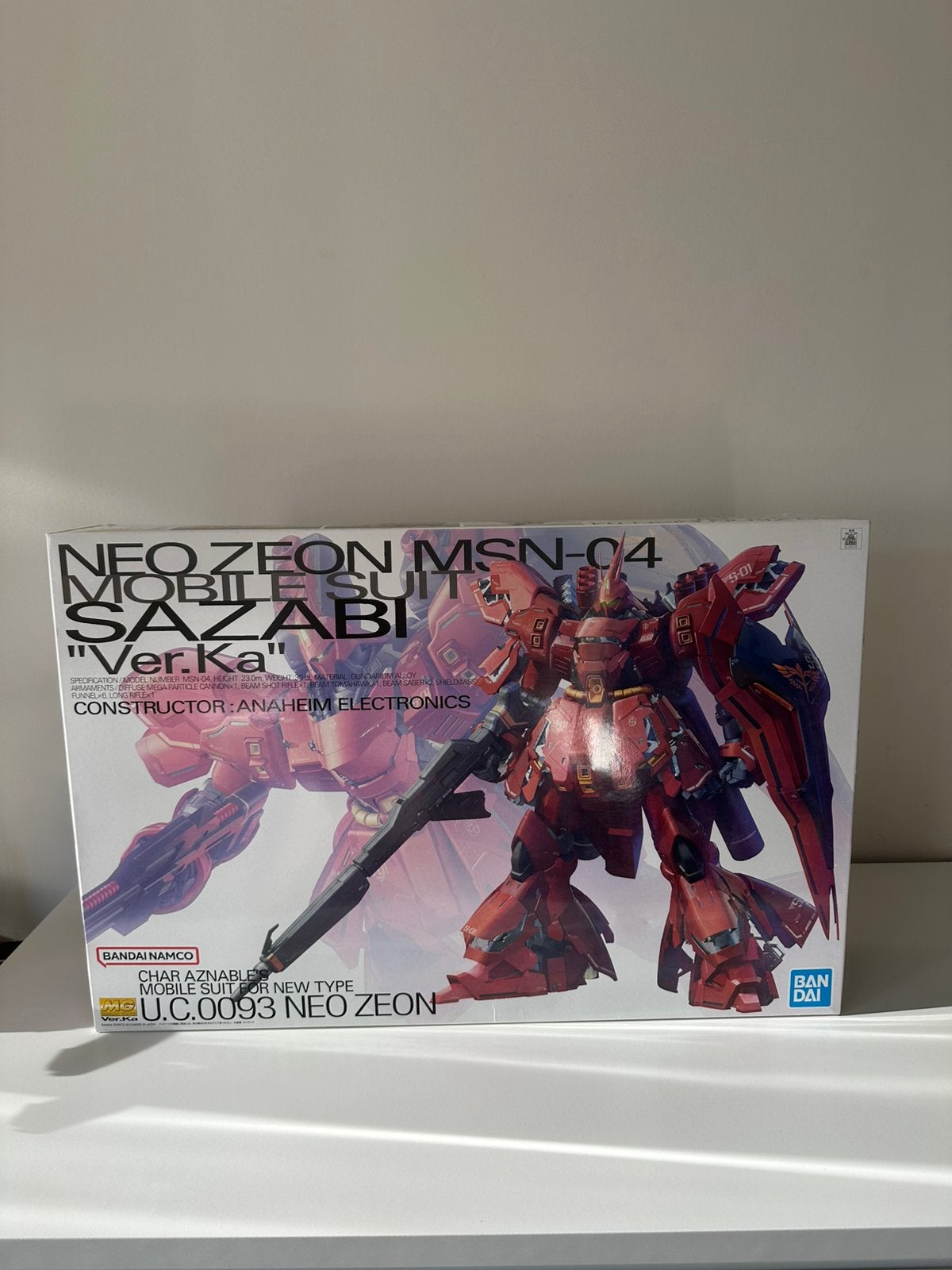 Gundam modelkit 1/100, Ophalen of Verzenden, Nieuw, 1:50 of kleiner, Figuur of Figuren