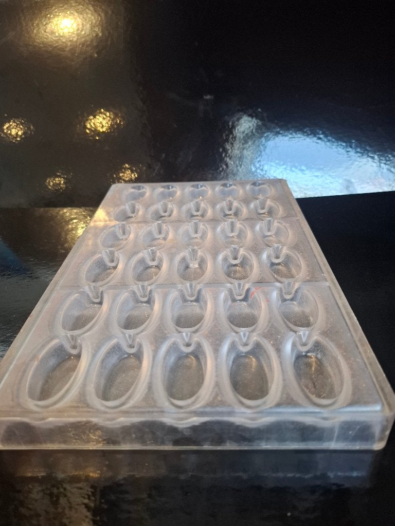 Bonbon mallen, Overige typen, Ophalen of Verzenden, Zo goed als nieuw, Wit