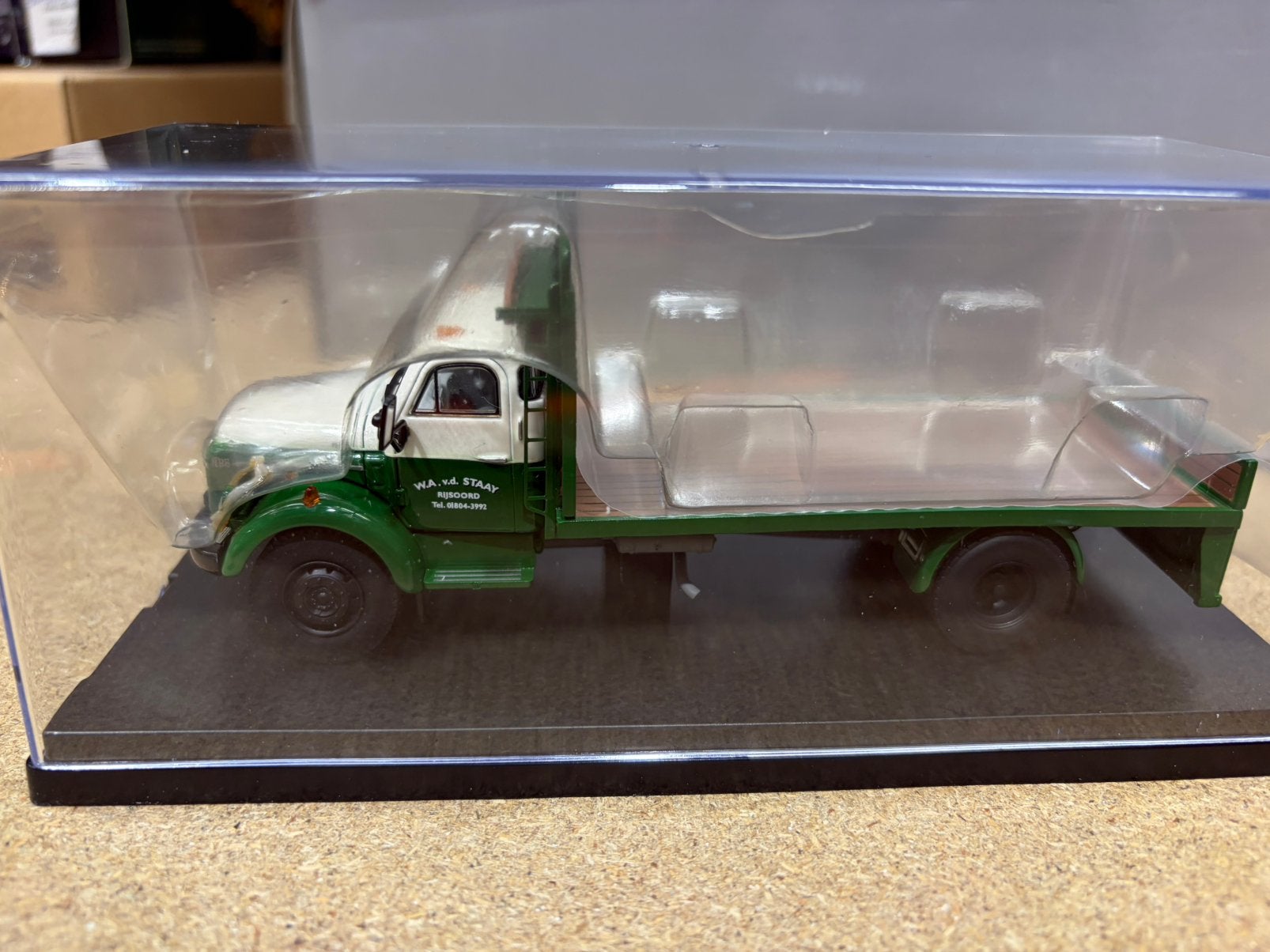 WSI VOLVO TORPEDO STAAY RIJSOORD, Hobby en Vrije tijd, Modelauto's | 1:50, Ophalen of Verzenden, Nieuw, Bus of Vrachtwagen, Wsi