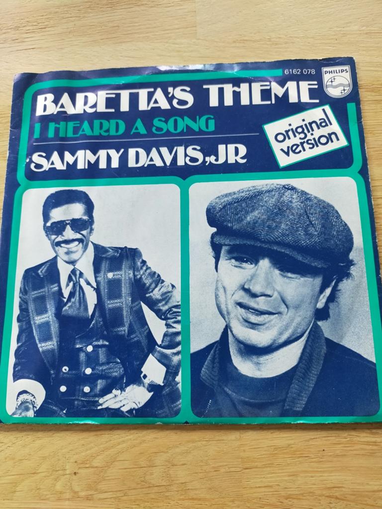 Sammy Davis Jr , baretta's theme, Ophalen of Verzenden, Zo goed als nieuw, Pop