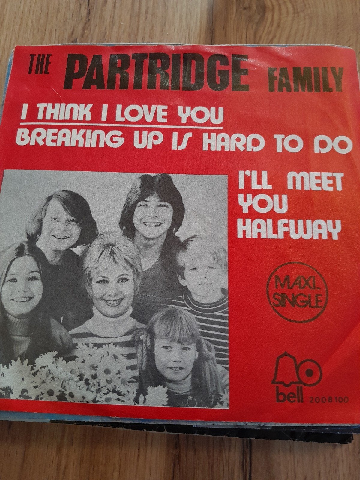 the partridge family 7inch I think I love you, Ophalen of Verzenden, Zo goed als nieuw, Pop