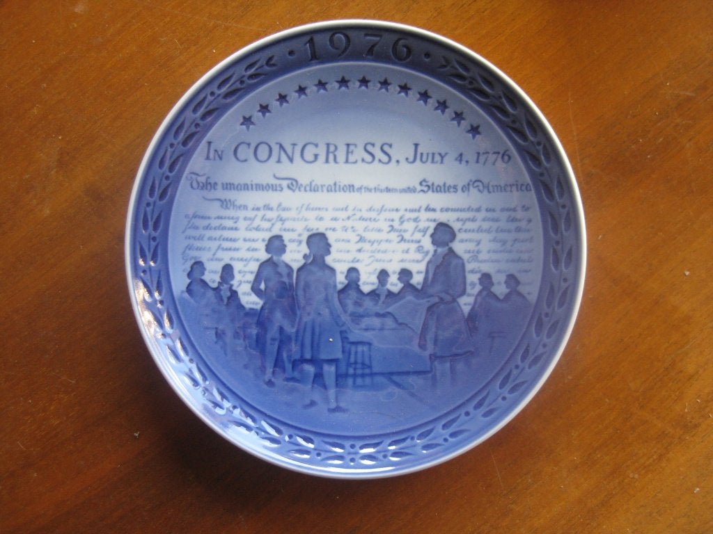 Royal Copenhagen wandbord 1976, Ophalen of Verzenden