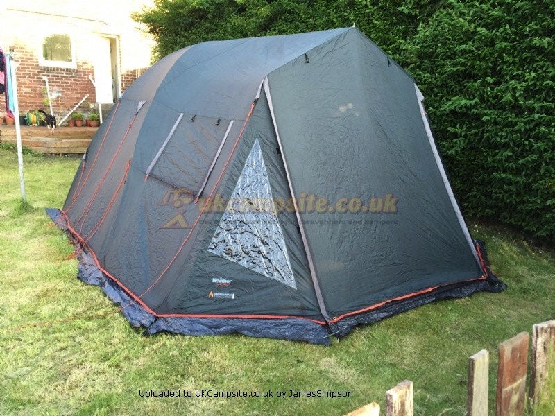 nette Gelert Skydome 6 persoons Weather Checked, Ophalen of Verzenden, Zo goed als nieuw, Tot en met 6