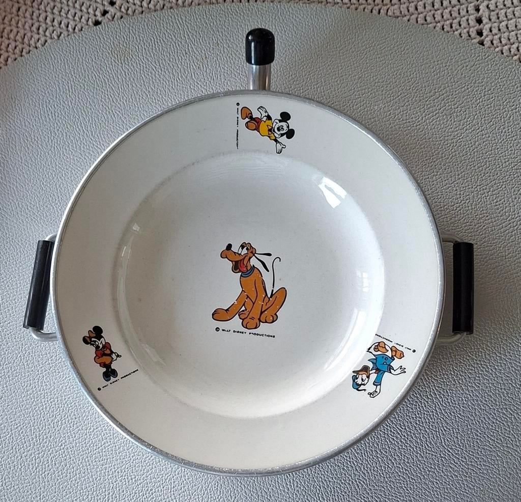Vintage warmhoudbordje Cormar Disney, Ophalen of Verzenden, Gebruikt