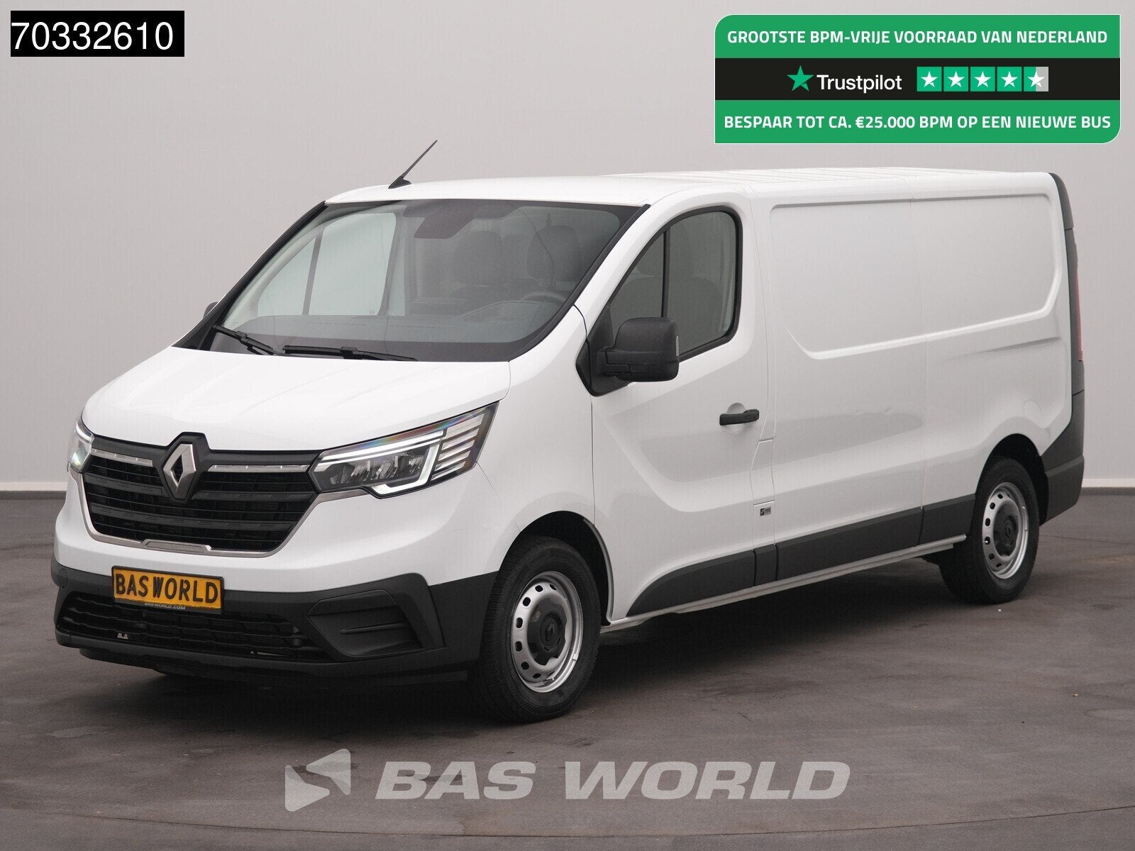 Renault Trafic 130pk L2H1 Navi Camera Airco Cruise L2 Airco, Auto's, Gebruikt, Euro 6, 4 cilinders, Renault