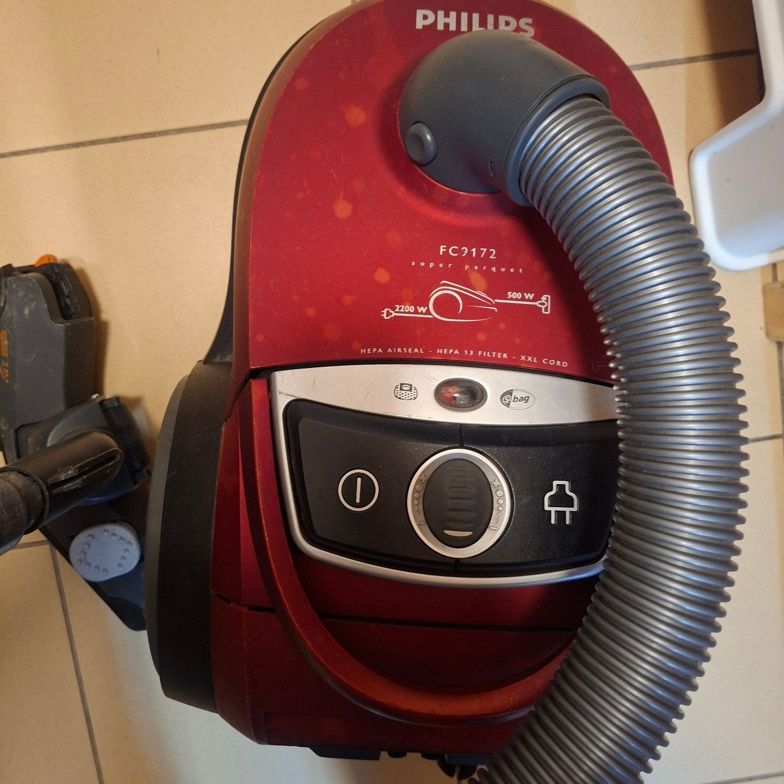 Philips FC9172 Stofzuiger - Voor onderdelen, Witgoed en Apparatuur, Stofzuigers, Stofzak, Philips, Ophalen of Verzenden, 2000 watt of meer
