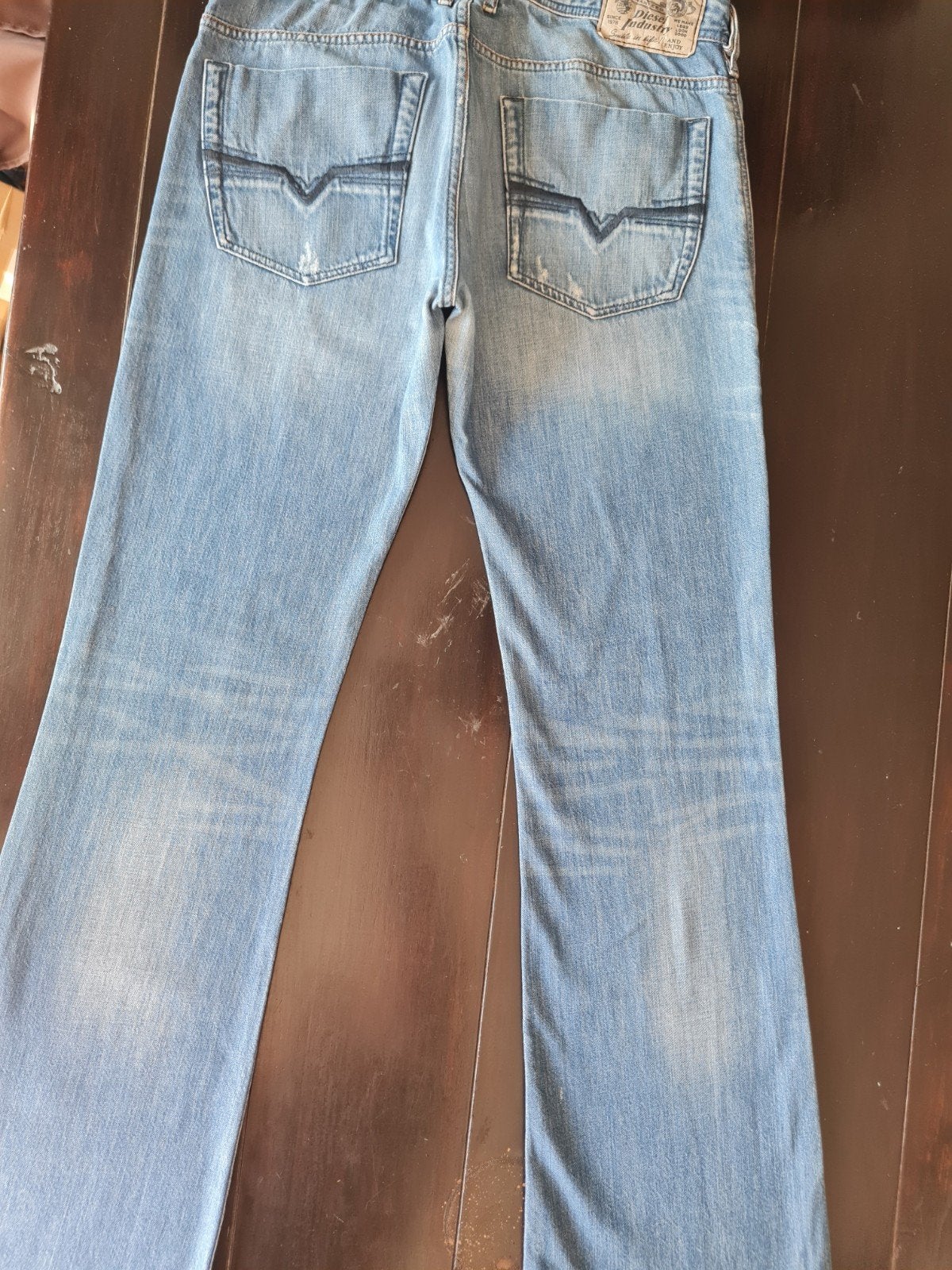 CLASSIC DIESEL ZATHAN REGULAR BOOTCUT JEANS SIZE 33/34!!, Diesel, Blauw, Ophalen of Verzenden, Zo goed als nieuw