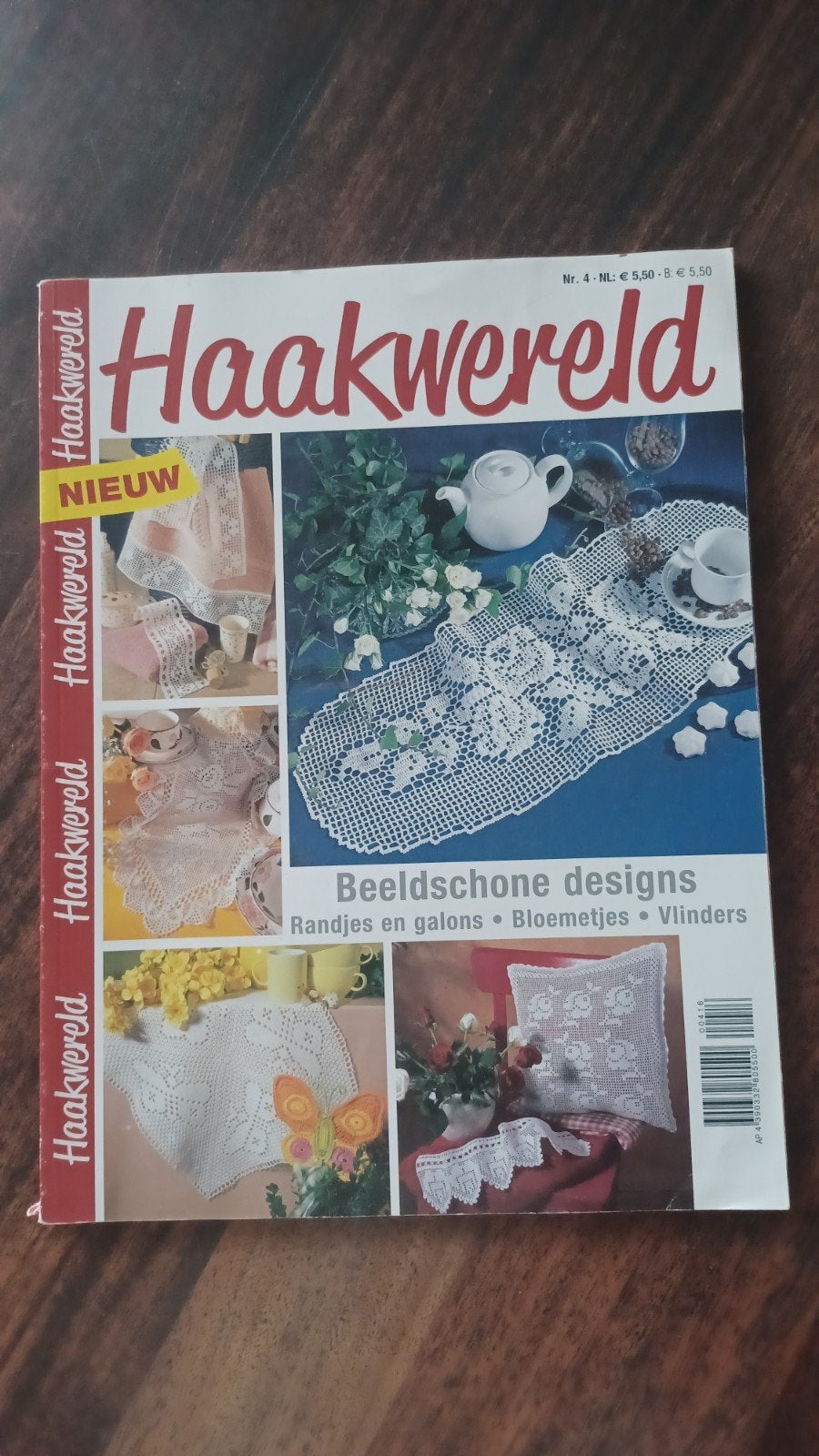 Haakwereld, prachtige haakpatronen, Ophalen of Verzenden, Zo goed als nieuw, Haken, Patroon of Boek