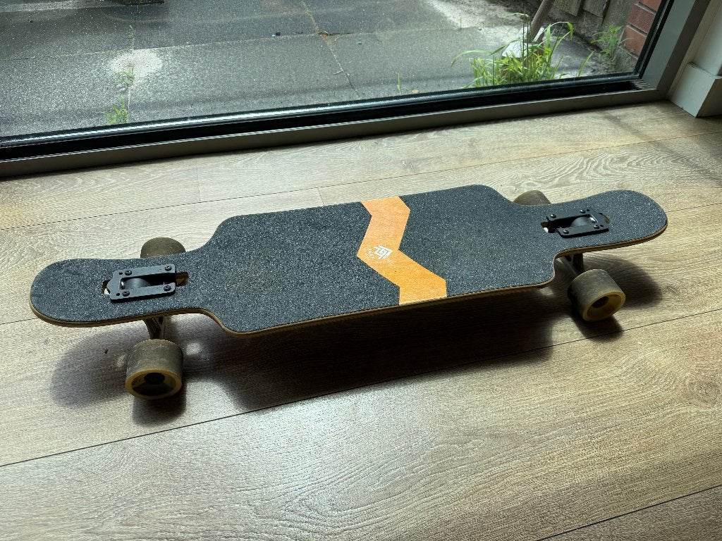 Rune Mjølnir Drop-Through Longboard, Ophalen of Verzenden, Gebruikt, Skateboard, Longboard