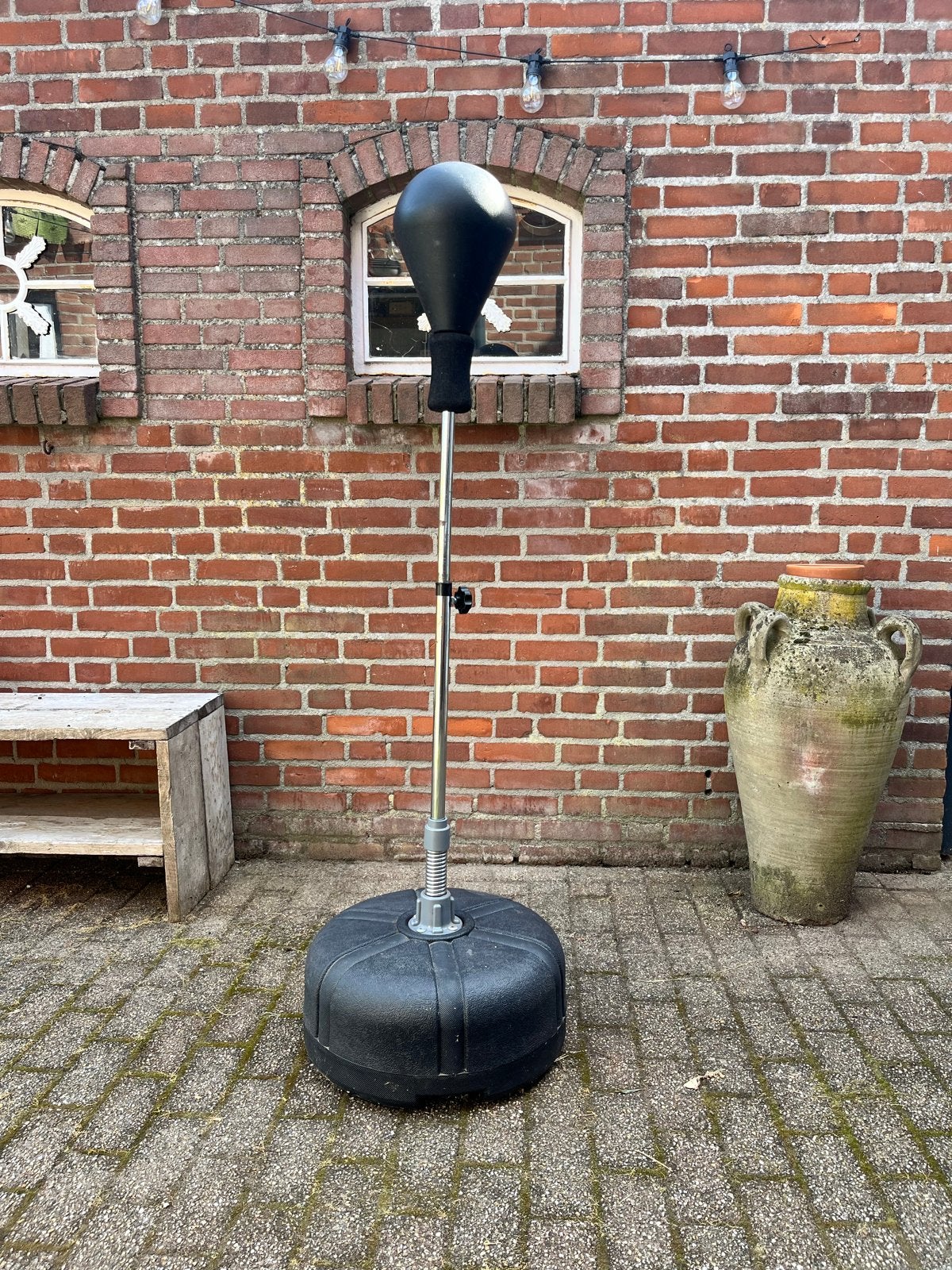 Verstelbare Boksbal - Ideaal voor Thuis Training, Ophalen, Gebruikt, Boksbal