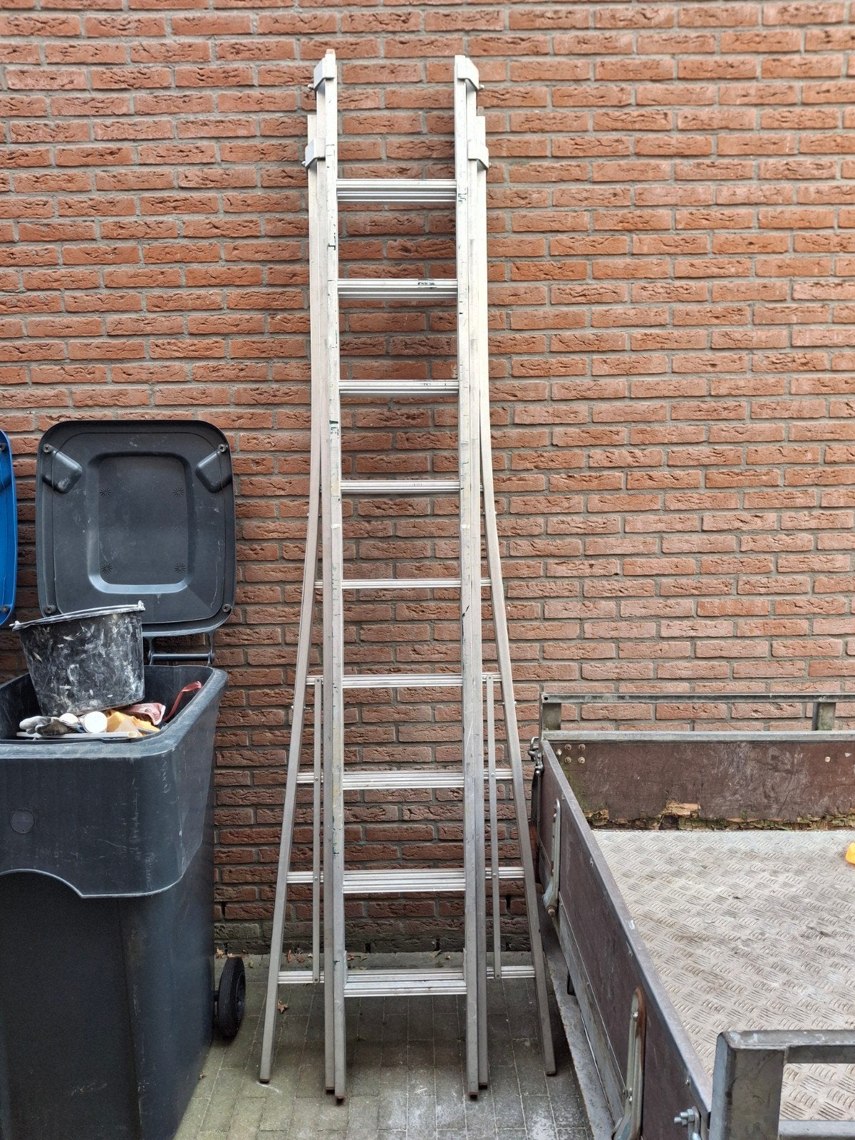 Wienese Ladders Aluminium Reformladder - 4 meter of meer, Ophalen