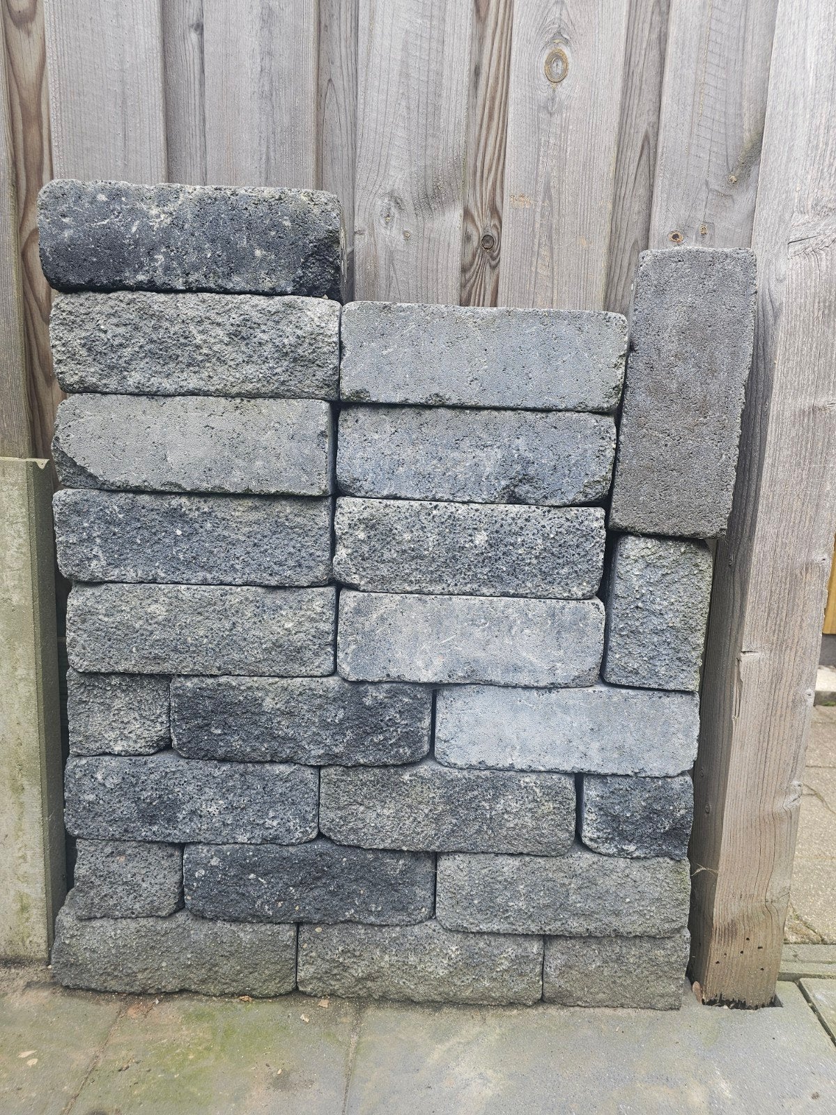 Gebruikte betonnen stenen 31x12x10 cm, Ophalen, Gebruikt, Beton